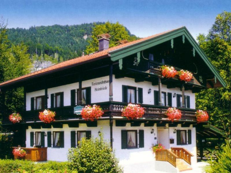 Apartamento Ferienwohnhaus Heimfriede Reit im Winkl Exterior foto